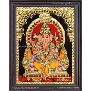 Vinayagar Tanjore Painting 