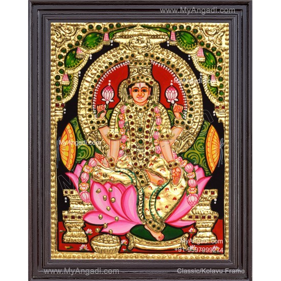 Aiswarya Lakshmi Tanjore Painting