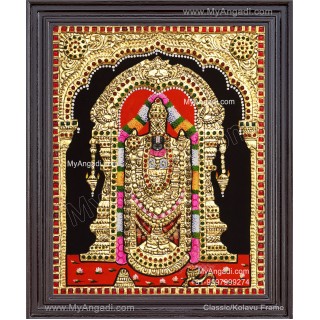 Venkateshwara  Swamy Tanjore Painting