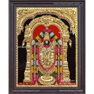 Venkatachalapathy  Tanjore Painting