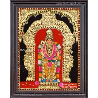 Karthikeya Swamy Tanjore Painting
