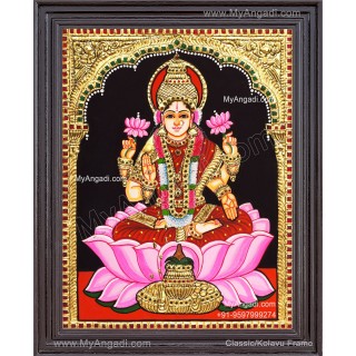 Lakshmi Devi Tanjore Paintings