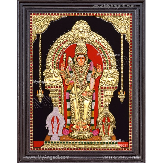 Thiruchendhur Murugan Tanjore Painting