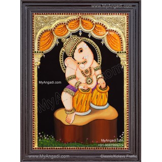 Ganesha Tajore Paintings