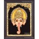 Ganesha face Tanjore Painting