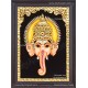 Ganesha face Tanjore Painting