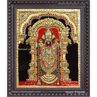 Venkateshwara  Swamy Tanjore Painting