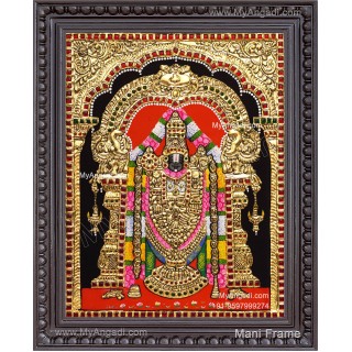 Venkateshwara  Swamy Tanjore Painting