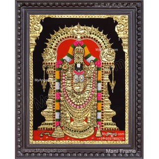Venkateshwara  Swamy Tanjore Painting