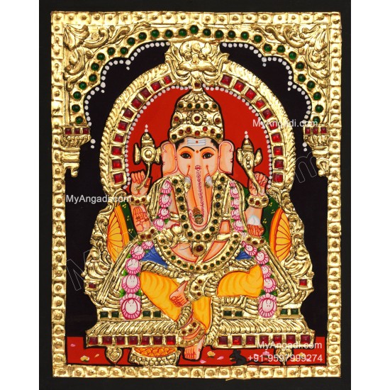 Vinayagar Tanjore Painting 