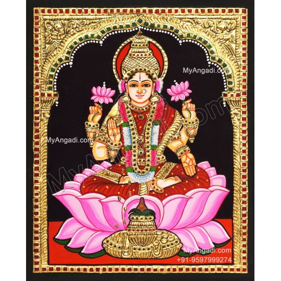 Lakshmi Devi Tanjore Paintings