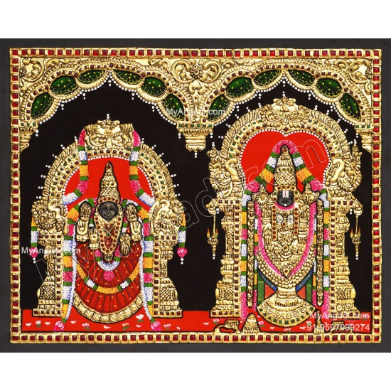 Balaji Thayar Tanjore Painting