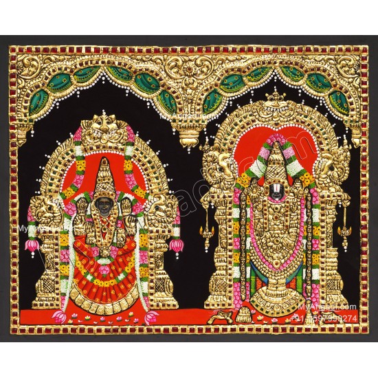 Balaji Thayar Tanjore Painting