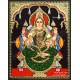 Lakshmi Devi Tanjore Painting