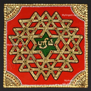 Aiswarya Kolam Tanjore Painting