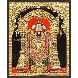 5 Set Ganesha Murugan Balaji Lakshmi Saraswathi Tanjore painting