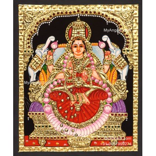 5 Set Ganesha Murugan Balaji Lakshmi Saraswathi Tanjore painting