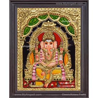 Ganesha Tanjore Painting