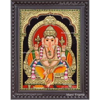 Ganesha Tanjore Painting