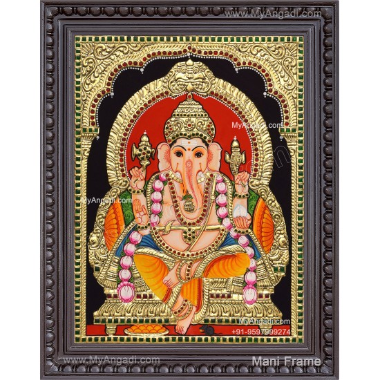 Ganesha Tanjore Painting