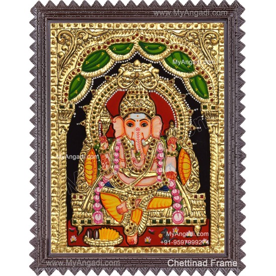 Ganesha Tanjore Painting Ganesha Tanjore Painting
