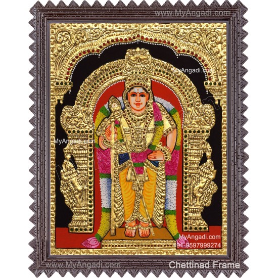 Murugan Tanjore Painting Murugan Tanjore Painting