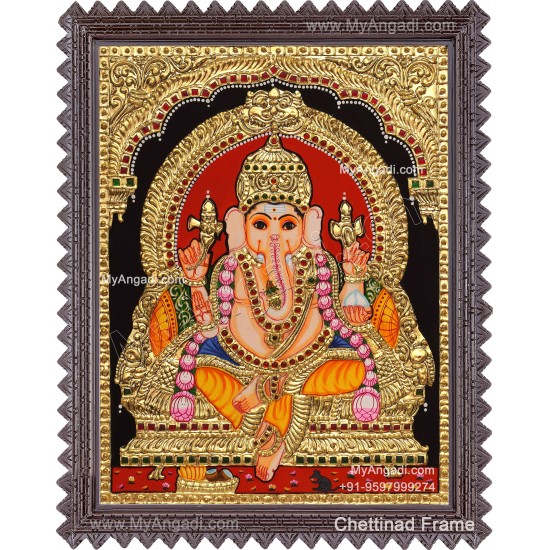 Vinayagar Tanjore Paintings Vinayagar Tanjore Paintings
