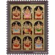 Ashta Lakshmi Tanjore Painting, AshtaLakshmi Tanjore Painting
