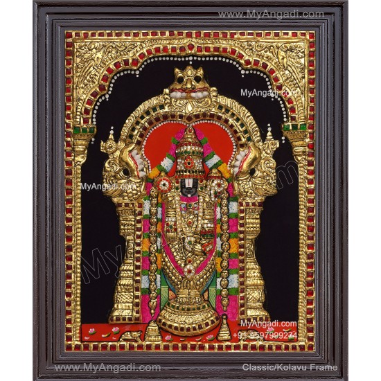 Balaji 3d Tanjore Painting