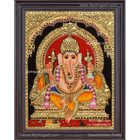 Vinayagar Tanjore Paintings Vinayagar Tanjore Paintings