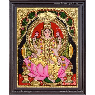 Iswarya Lakshmi Tanjore Painting