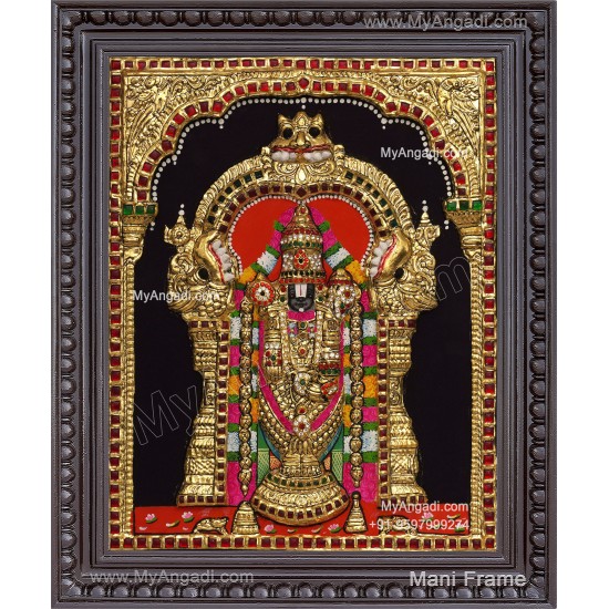Balaji 3d Tanjore Painting