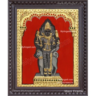 Kala Bairavar Tanjore Painting