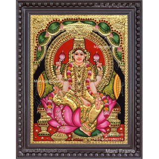 Aishwarya Lakshmi Tanjore Painting, Ishwarya Lakshmi Tanjore Painting