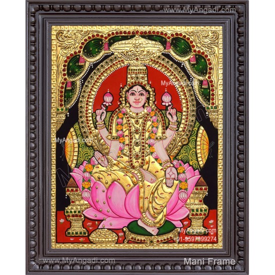 Iswarya Lakshmi Tanjore Painting