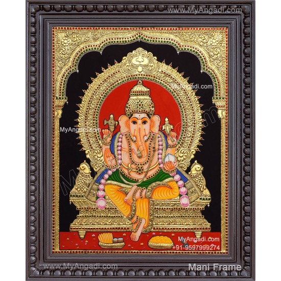 Ganapathi Tanjore Painting Ganapathi Tanjore Painting