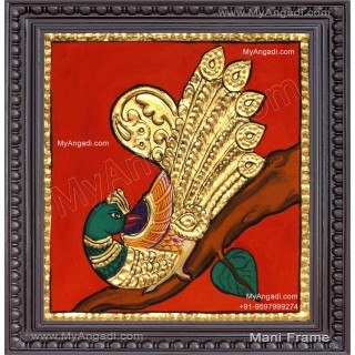 Peacock Tanjore Painting