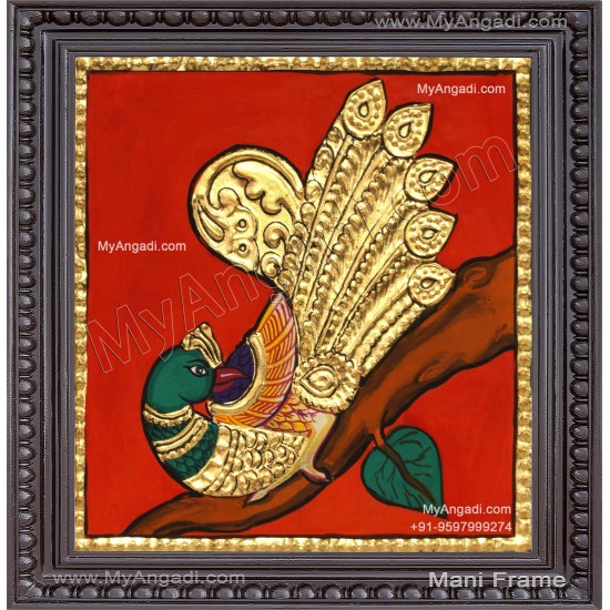 Peacock Tanjore Painting