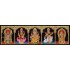 5 Panel Tanjore Painting