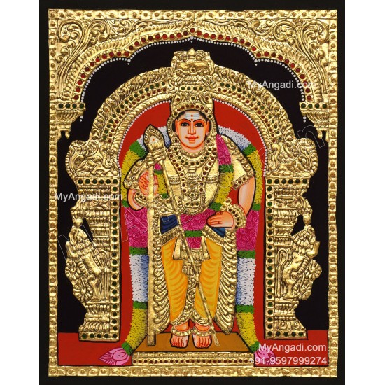 Murugan Tanjore Painting Murugan Tanjore Painting