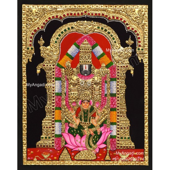 Balaji Lakshmi  Tanjore Painting