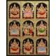 Ashta Lakshmi Tanjore Painting, AshtaLakshmi Tanjore Painting