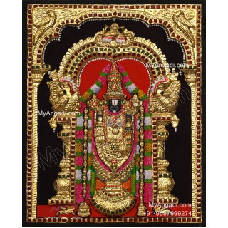 Balaji 3d Tanjore Painting