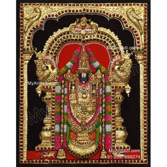 Balaji 3d Tanjore Painting