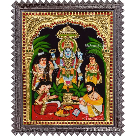 Sathya Narayana Tanjore Painting