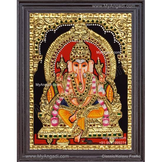 Ganesha Tanjore Painting