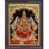 Gajalakshmi Tanjore Painting