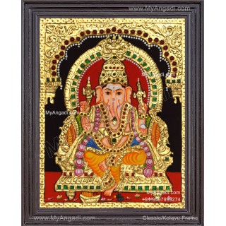 Vinayagar Tanjore Painting