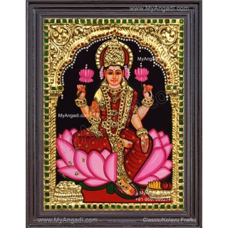 Mahalakshmi Tanjore Painting