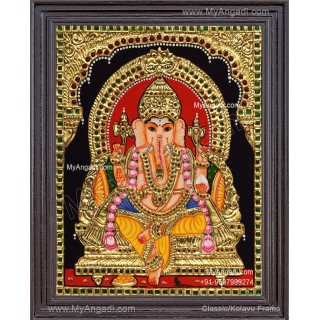 Ganesha Tanjore Painting